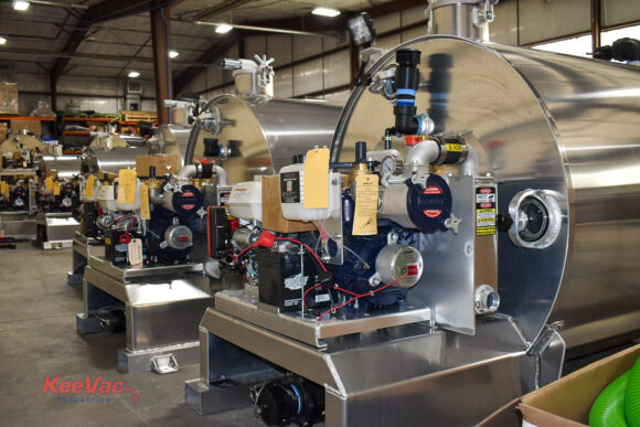 vacuum truck pressure relief valve for waste and wastewater operations