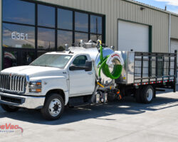 Pickup and Delivery Restroom Truck